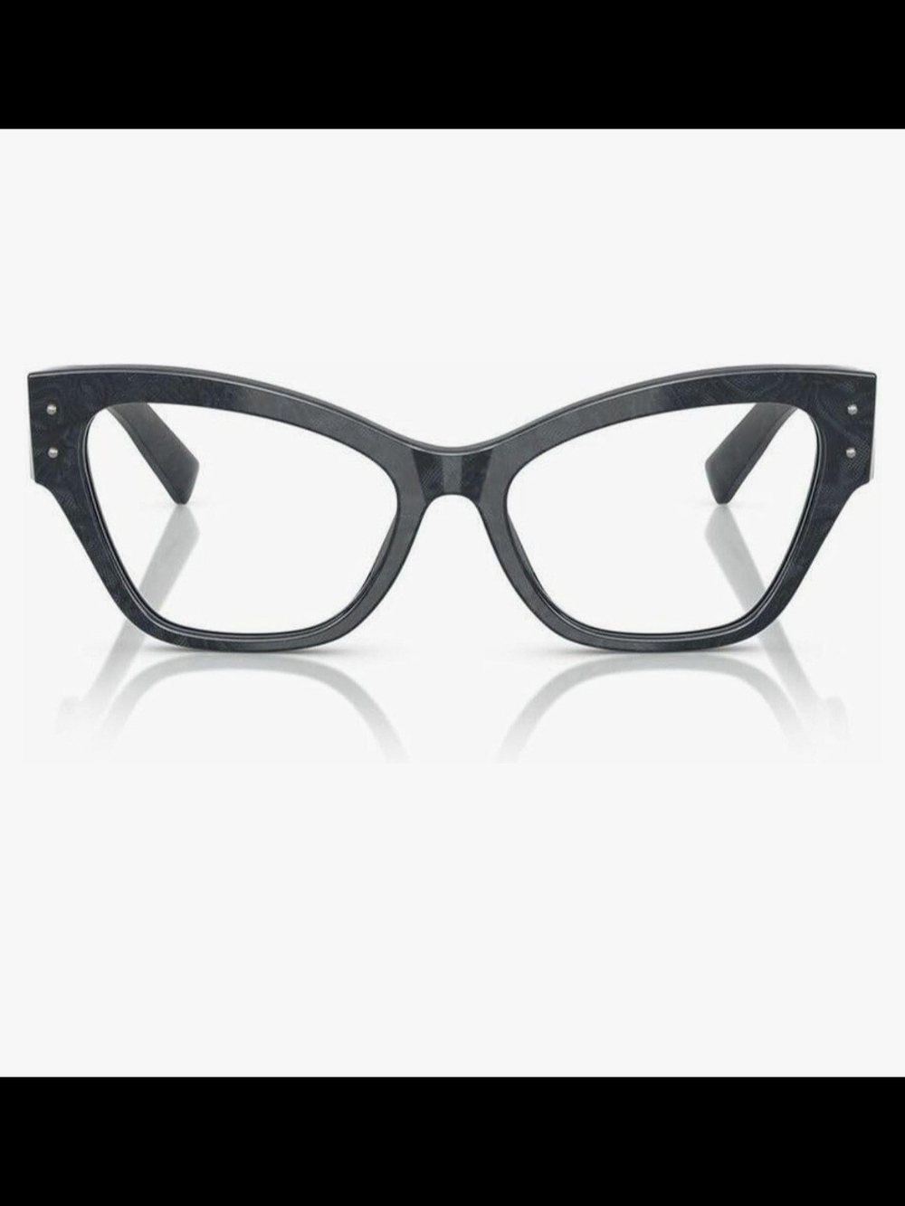 DG3404 Dolce & Gabbana Black Cat-Eye Frame Sunglasses